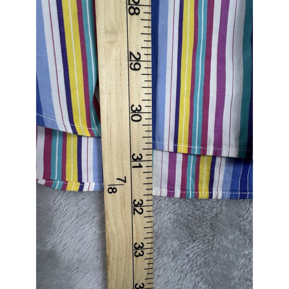 Polo Ralph Lauren Shirt Mens‎ Large Striped Colorful Long Sleeve Button Down - Picture 6 of 10